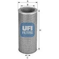 Ufi 25.570.00 Oliefilter