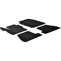 GledRing Rubbermatten Ford Focus 3/5 deurs + ST 2011-2015 (T profiel 4-delig + montageclips) voor o.a. FORD