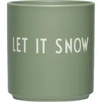 Design Letters favoriete mok 25 cl Let it snow