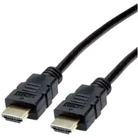 Roline Industriële HDMI kabel - versie 1.4 (4K 30Hz) - TPE mantel / zwart - 1 meter