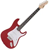 Gear4Music LA Electrische Gitaar van , Rood