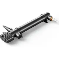 SunSun CUV-155 Teichfilter, 5000 liter per uur / 55 Watt UVC, voorfilter voor vijverfilters en vijverpompen, waterzuiveraar met UV-lamp, lichtfilter voor algbestrijding