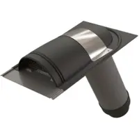 Ubbink rieten dak doorvoer - Ø160-150mm - 25°-60° - 0170210