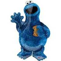 Amscan - Folieballon supershape Koekie monster (88 cm)