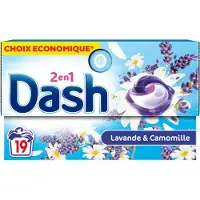 Dash Pods 2en1 - 19sc381.9gr - lavande & camomille Wasmiddel