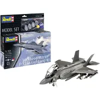 Wittmax Modelbouwpakket Militaire voertuigen - 63799 Lockheed Martin F-35A Lightning II - Straaljager - Model Set Plastic - 1:72 - Modelbouw