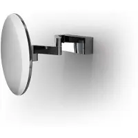 DECOR WALTHER Make-up Spiegel VISION R Unlit 5X Wandmodel Chrome (5x magnification)