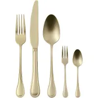 Sambonet Bestekset Royal Mirror PVD Champagne (60-Delig)