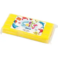 Darwi Softy Boetseerklei Plasticine 500 gr Geel
