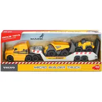 Dickie Toys Camion Toys Volvo et 2 véhicules Volvo