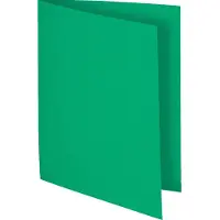 Exacompta Flash Dossiermap A4 Groen Manila 100% gerecycled 220 g/m² 500 Stuks