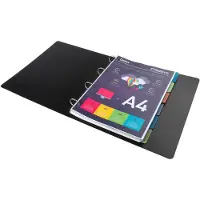 Exacompta 25x FOREVERPP Tabbladen - 6 tabs - A4 - Geassorteerd - 2706E
