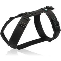 AnnyX hondentuigje - Y-tuig - Zwart - XXS - Borstomvang 36-41cm