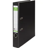 Pergamy Ordner A4 50 mm Recycolor papier zwart - 3 stuks
