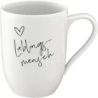 Villeroy & Boch 6x Villeroy & Boch Verklaring, Kopje, Wit