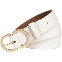 Legend leren riem wit female | Maat: 95