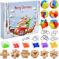 Equivera Adventskalender Kinderen - Cadeau voor Kinderen - Cadeau voor de Feestdagen - Adventskalender