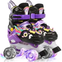 Equivera Rolschaatsen Meisjes - Skeelers Meisjes - Rolschaatsen Kinderen - Cadeautip voor uw kind!
