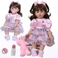 Equivera Reborn Baby Pop - Reborn - Reborn Poppen - Reborn Baby Pop Silicone - Reborn Doll - Reborn Dolls - Reborn Levensechte Pop - Reborn Doll Silicone Baby - Reborn Baby Poppen - Handgemaakt