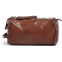 Campomaggi Toilettas Leer 25 cm bruin