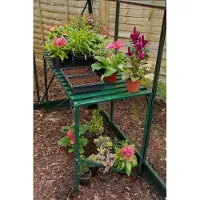 Vitavia Kweektafel 1 Niveau Aluminium Smaragd 121x54x76cm