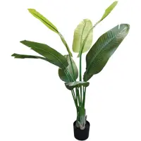 Mica Decorations Kunstboom Traveller palm - 50x50x120 cm - Polyester - Groen