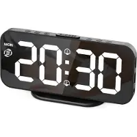 OEM DAB-wekkerradio, netstroom, zwart