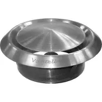 Airace RVS Design ventilatieventiel Ø200mm geborsteld RVS