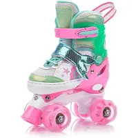 Equivera Rolschaatsen Meisjes - Skeelers Meisjes - Rolschaatsen Kinderen - Cadeautip voor uw kind!