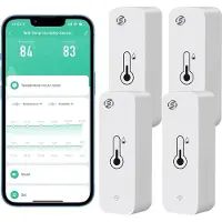 OEM Weerstation Binnen en Buiten - Hygrometer - Thermometer - Digitaal voor Binnen en Buiten - Luchtvochtigheidsmeter - Geavanceerde Versie
