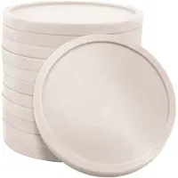 Combicraft Blanco plastic munten parelmoer 29mm - per 500 stuks