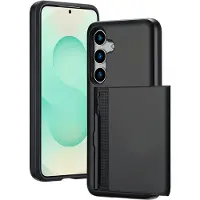 IMoshion Backcover met pasjeshouder voor de Samsung Galaxy S25 Plus - Zwart