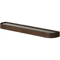 Audo Copenhagen Epoch plank met haken 118 cm Dark stained oak-black