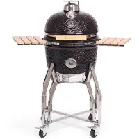 Yakiniku Medium Kamado Compleet Ø41cm + Onderstel en zijtafels