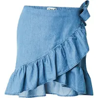 ONLY Rok 'ONLBEA SOFIA' blauw denim