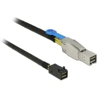 DeLOCK HDD Aansluitkabel [1x Mini-SAS-stekker (SFF-8644) - 1x Mini-SAS-stekker (SFF-8643)] 1 m Meerdere kleuren