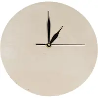 Hobbygroep houten klok DIY uurwerk 25 cm knutselproject.