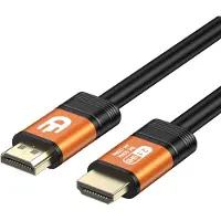 Drivv. Premium HDMI Kabel 2.1 - Ultra HD High Speed 8K - HDMI naar HDMI - Geschikt voor Xbox Series X & PS5 - 3 meter - Oranje