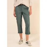 Cecil Dames 7/8 broek in cargolook in Groen, Gr: 36