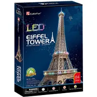 Cubic Fun 3D-puzzel Eiffeltoren met LED