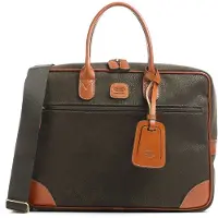 Bric's Life aktetas 38 cm laptopvak olijf