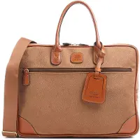 Bric's Life aktetas 38 cm laptopvak beige