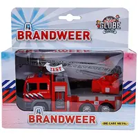 Kids Globe Die-cast Brandweer Ladderwagen NL, 16cm