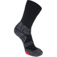 Hanwag Wandelsok Unisex Trek Socke Asphalt Red-Schoenmaat 39 - 41