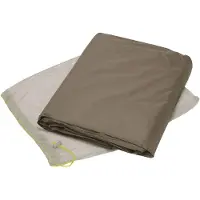 Vaude FP Lizard Seamless 2-3P Tentgrondzeil Bark 3P