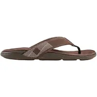 Olukai Slipper Men Tuahine Dark Wood Dark Wood-Schoenmaat 41