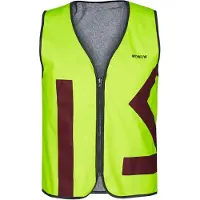 Wowow Veiligheidshesje Urban Citizen Jacket Reversible Yellow Red-S