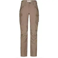Fjällräven - Women's Nikka Trousers Curved - Trekkingbroek 48 - Raw Length, beige