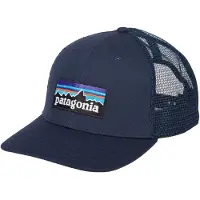 Patagonia Pet P-6 Logo Trucker Hat New Navy