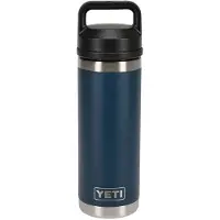 Yeti Thermofles met Chug Cap draaidop 532ml Rambler 'Navy'